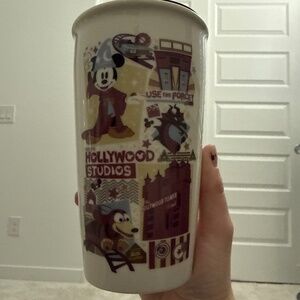 2018 Disney Parks Starbucks Ceramic Travel Tumbler